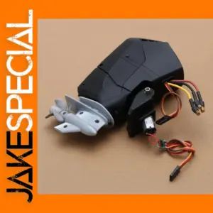 RC Boat Outboard Motor with Contra-rotating Propellers