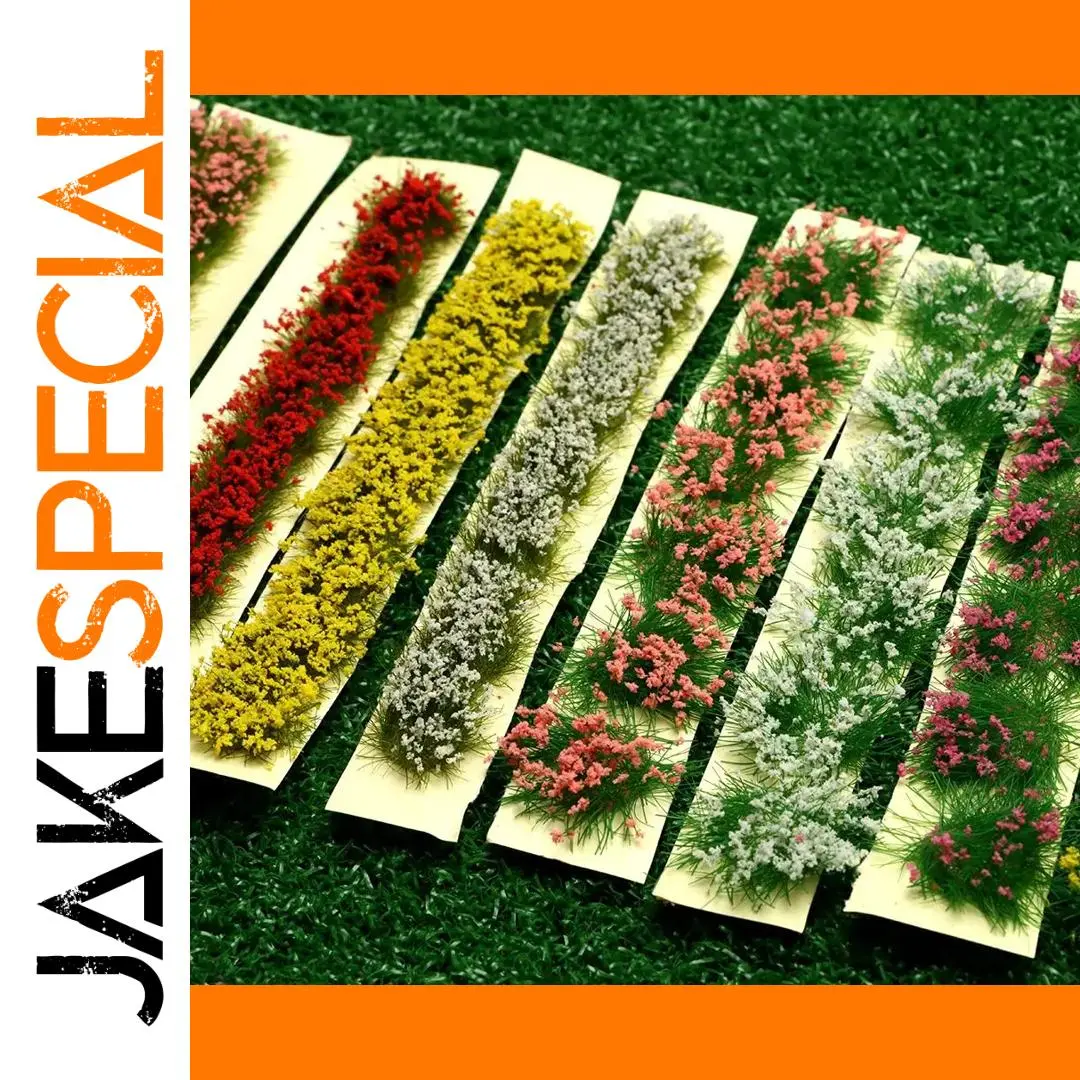 Miniature Flower Cluster Garden Decor Set 1 Miniature Flower Cluster Garden Decor Set