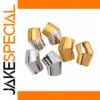 Geometric Stainless Steel Stud Earrings