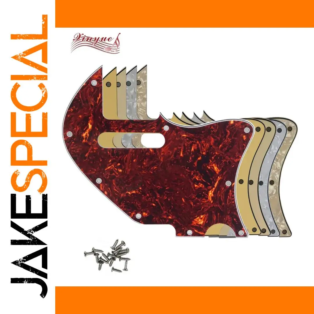 Xinyue Tele Merle Haggard F Hole Pickguard Set 1 Xinyue Tele Merle Haggard F Hole Pickguard Set