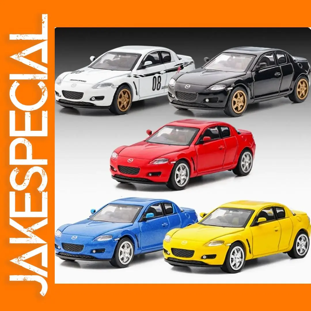 Mazda RX-8 1/64 Alloy Car Model Collectible 1 Mazda RX-8 1/64 Alloy Car Model Collectible