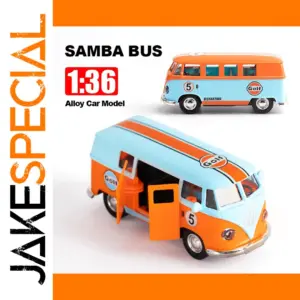 1:36 Volkswagen T1 Bus Diecast Model Van
