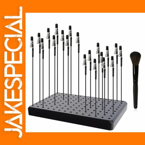 Model Painting Clip Kit with 20 Clips and Base