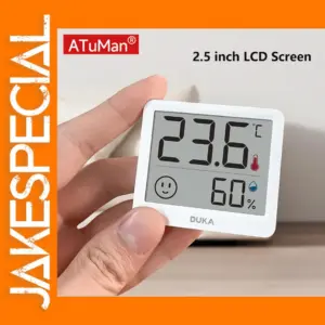 DUKA Atuman 2.5 Inch LCD Thermometer Hygrometer