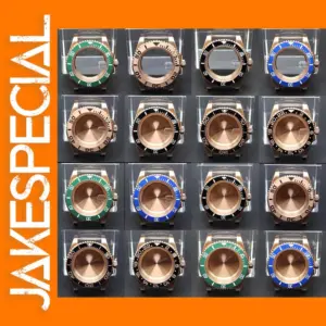 Rose Gold 40mm Watch Case for Seiko Movements