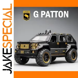 1:24 G.PATTON Alloy Flash Music Car Model