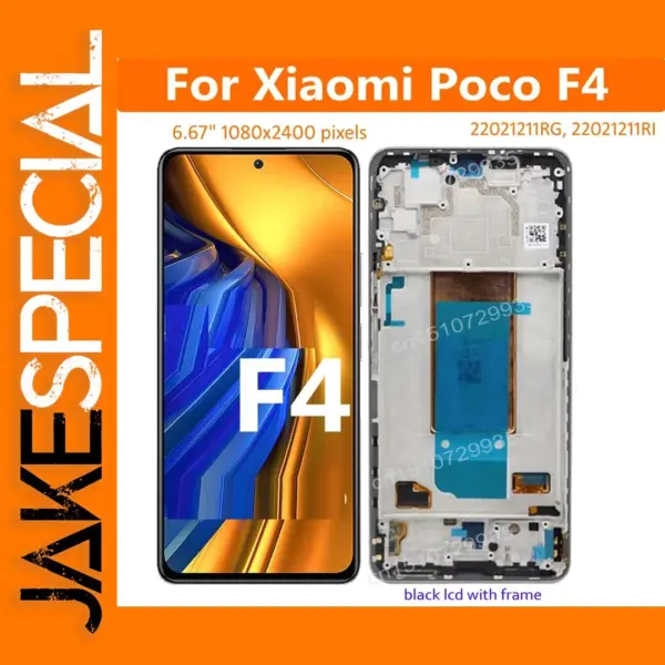AMOLED LCD Touch Screen for Xiaomi Poco F4