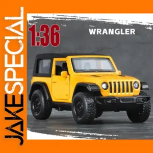 1:36 Jeep Wrangler Diecast Model Car