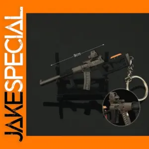 9cm Mini Toy Gun Keychain Collectible Model