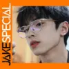 Unisex Square Metal Frame Reading Glasses