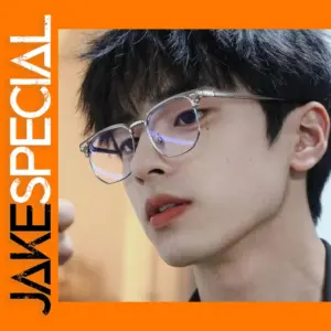 Unisex Square Metal Frame Reading Glasses