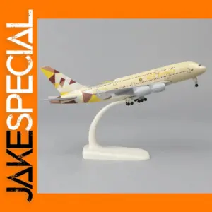 20CM Etihad A380 Model Plane Collectible