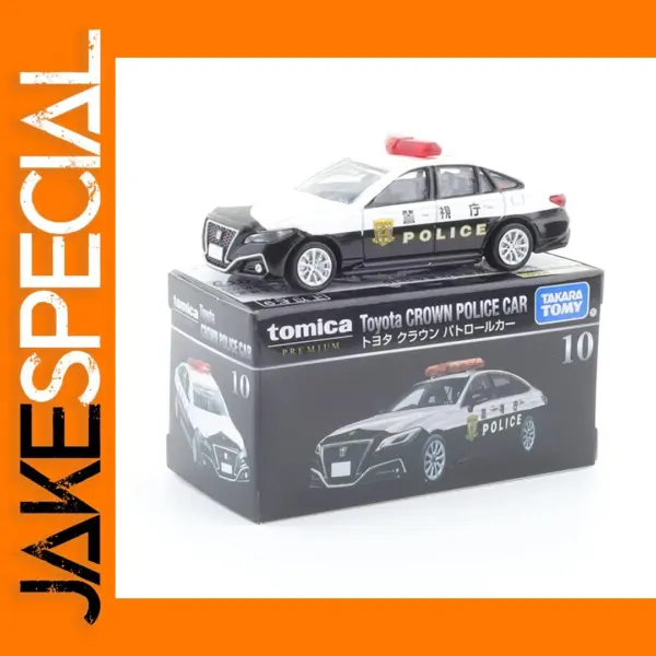 Toyota Crown Police Car 1:64 Diecast Model