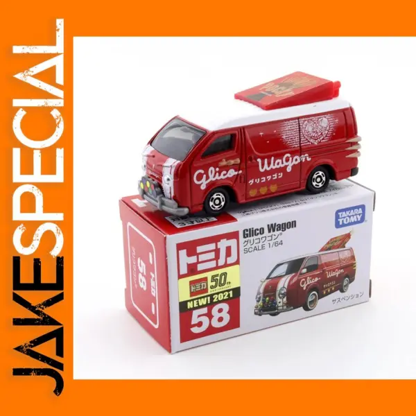 Tomica No. 58 Glico Wagon Diecast Model