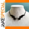 Goth Vintage Bat Wings Choker Necklace