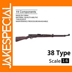 1/6 Scale JPN 38 Rifle for Action Figures