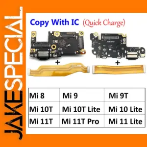 Xiaomi Mi 8-11T Pro Charging Port Flex Cable