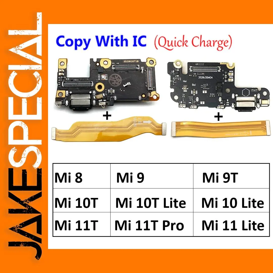 Xiaomi Mi 8-11T Pro Charging Port Flex Cable 1 Xiaomi Mi 8-11T Pro Charging Port Flex Cable