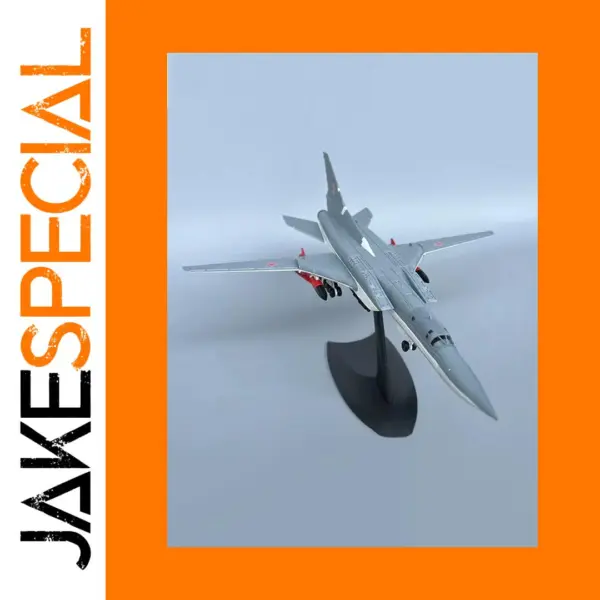 1:144 Scale TU-22M3 Backfire Model Aircraft