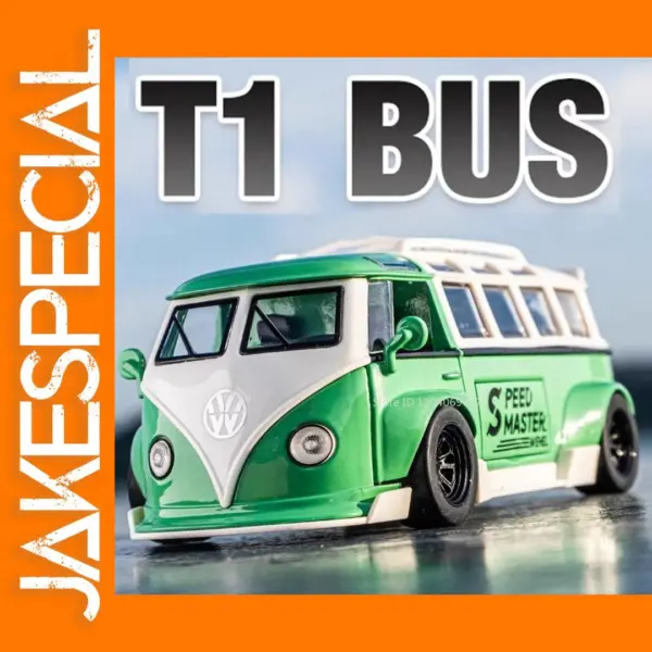 1:32 Scale T1 Bus Diecast Model Car