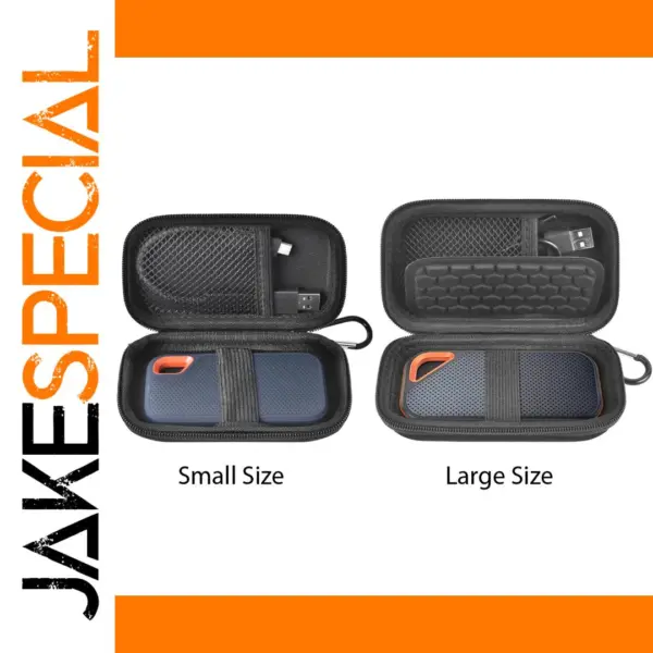 Portable Hard Case for SanDisk SSD and Crucial X8