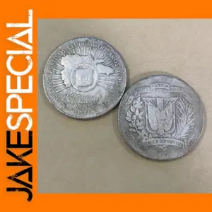 Replica 1974 Dominican Republic 1 Peso Coin