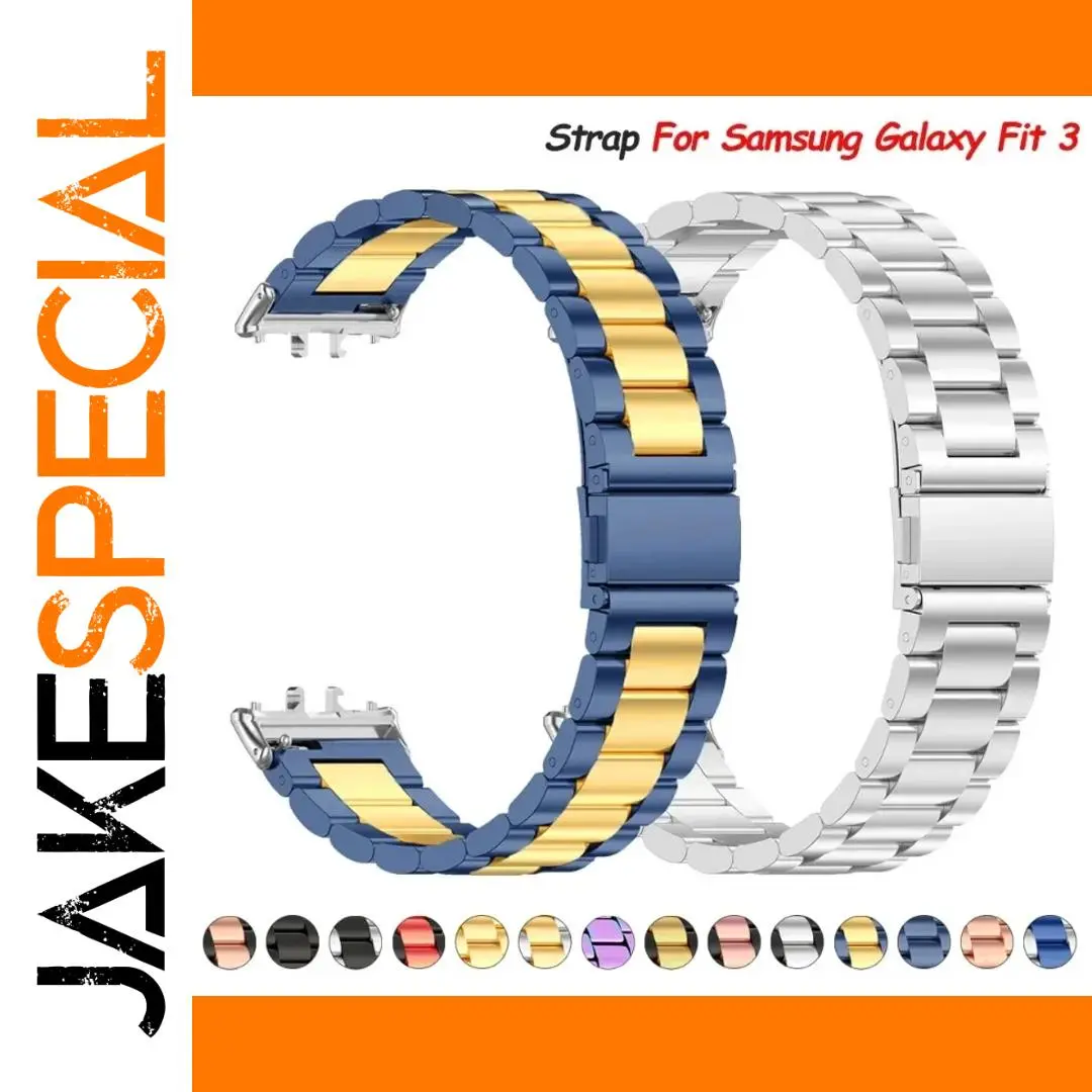 Stainless Steel Band for Samsung Galaxy Fit 3 1 Stainless Steel Band for Samsung Galaxy Fit 3