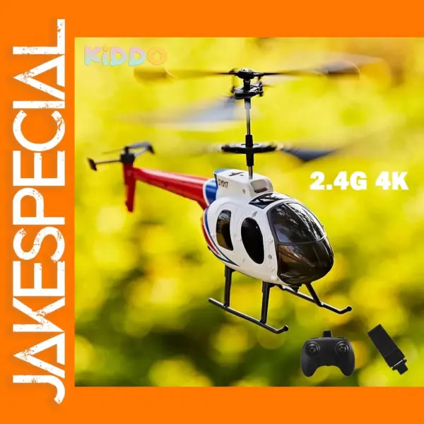 RC Military Helicopter with 4K Camera
