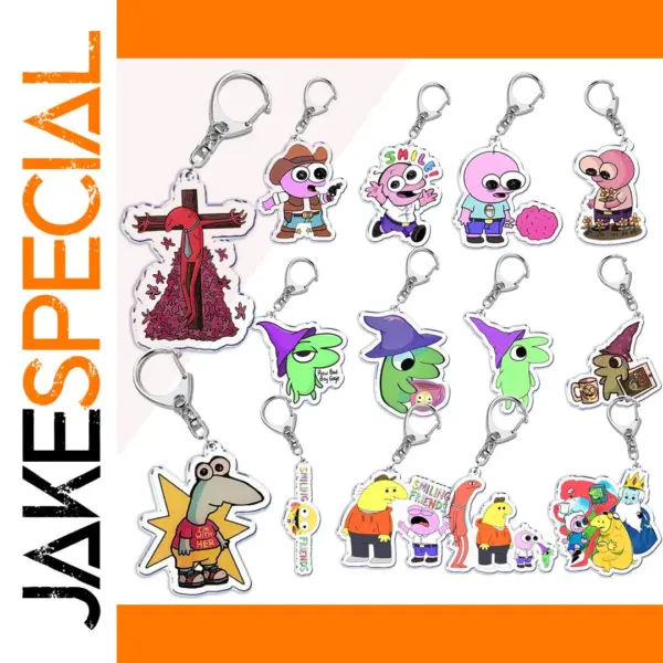 Anime Smile Keychain Pendant for Bags