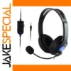 P4-890 Stereo Gaming Headset with Mic