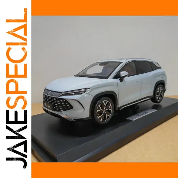 Diecast 1:18 BYD Song L DM-i Model Car Collectible