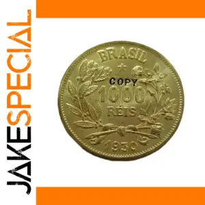 1930 Brazil 1000 Reis Replica Coin