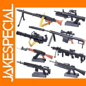 Military Toy Soldiers with Special Weapons Set
