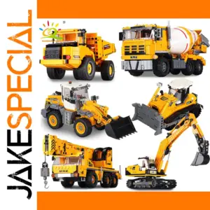 Engineering Truck Building Blocks Set HQB3034
