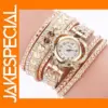 Rhinestone Heart Dial Women's Fashion Wristwatch