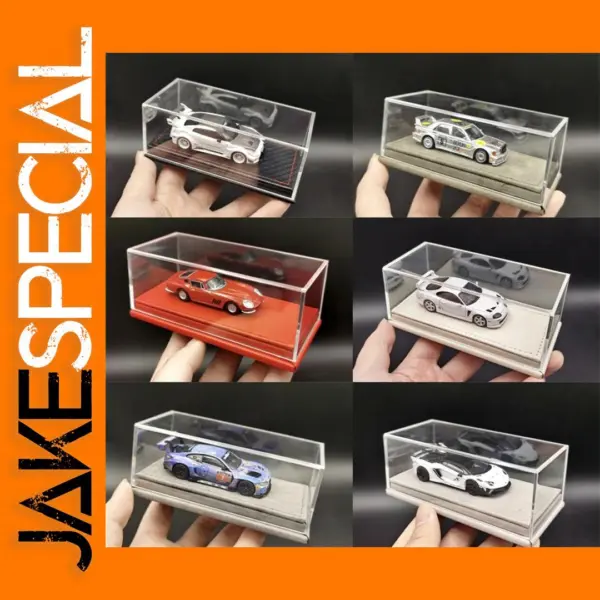 1/64 Scale Acrylic Model Car Display Case