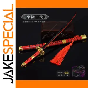 Zoro Katana Toy Sword 22.5cm Collectible