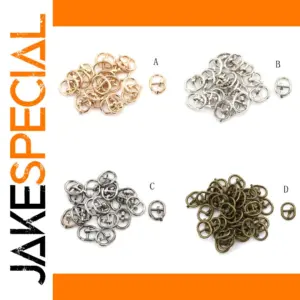 10PCS 5.5MM Mini Tri-glide Doll Buckles