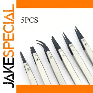 5-Piece Watch Hands Installation Tweezers Set