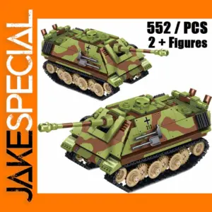 JAGDPANTHER Tank Building Set 552 Pieces