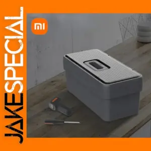 Portable Tool Organizer Storage Box with Handle