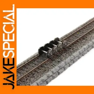 24pcs HO Scale Metal Train Wheels Set