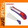 WORKPRO Retractable Utility Knife with 5 Blades