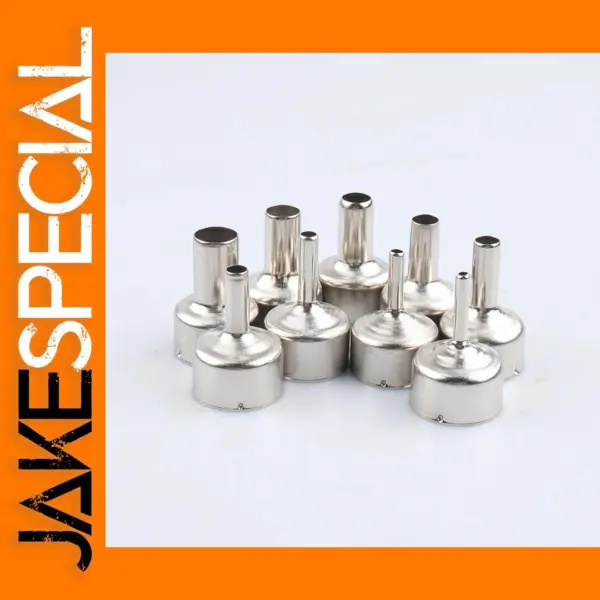 9-Piece Stainless Steel Hot Air Gun Nozzles
