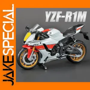 1:12 Yamaha YZF-R1M Diecast Motorcycle Model