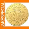 1738 Louis d'Or Gold Replica Collection Piece