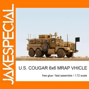 1/72 Cougar 6X6 Military Model Assembly Kit