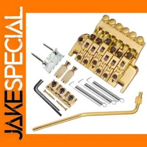 Gold Double Locking Tremolo Bridge Set