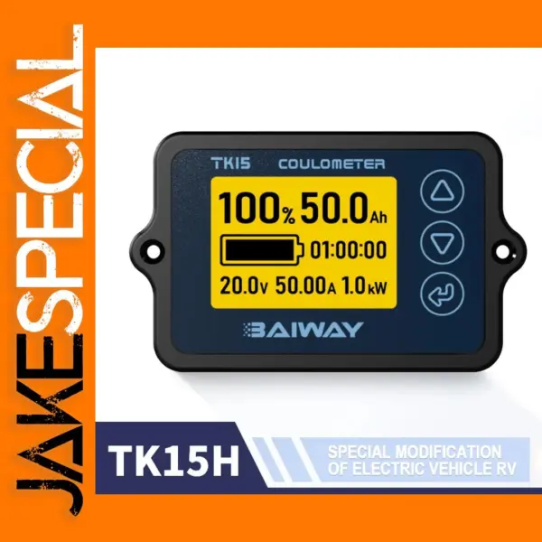 TK15 Precision Battery Capacity Tester 8-120V