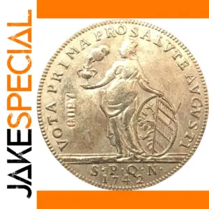1742 Nurnberg Gold Replica Coin Copy